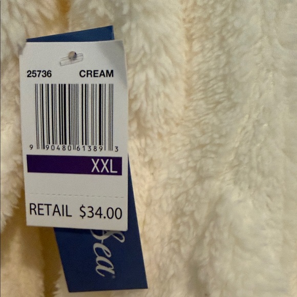 Cozy Cream Hooded Pajama Onesie - Picture 3 of 4